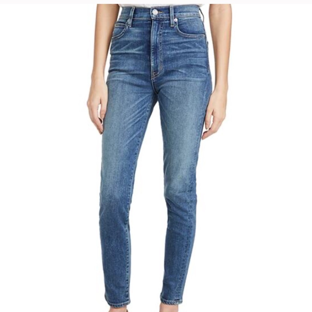 SLVRLAKE Beatnik High Rise Skinny Jeans in Anything Goes